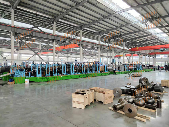 南通宝地在远鑫鸿订购多规格焊管模具，助力生产升级